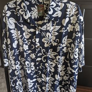 Pineapple Connection Short Sleeved Hawaiian Shirt-XL.